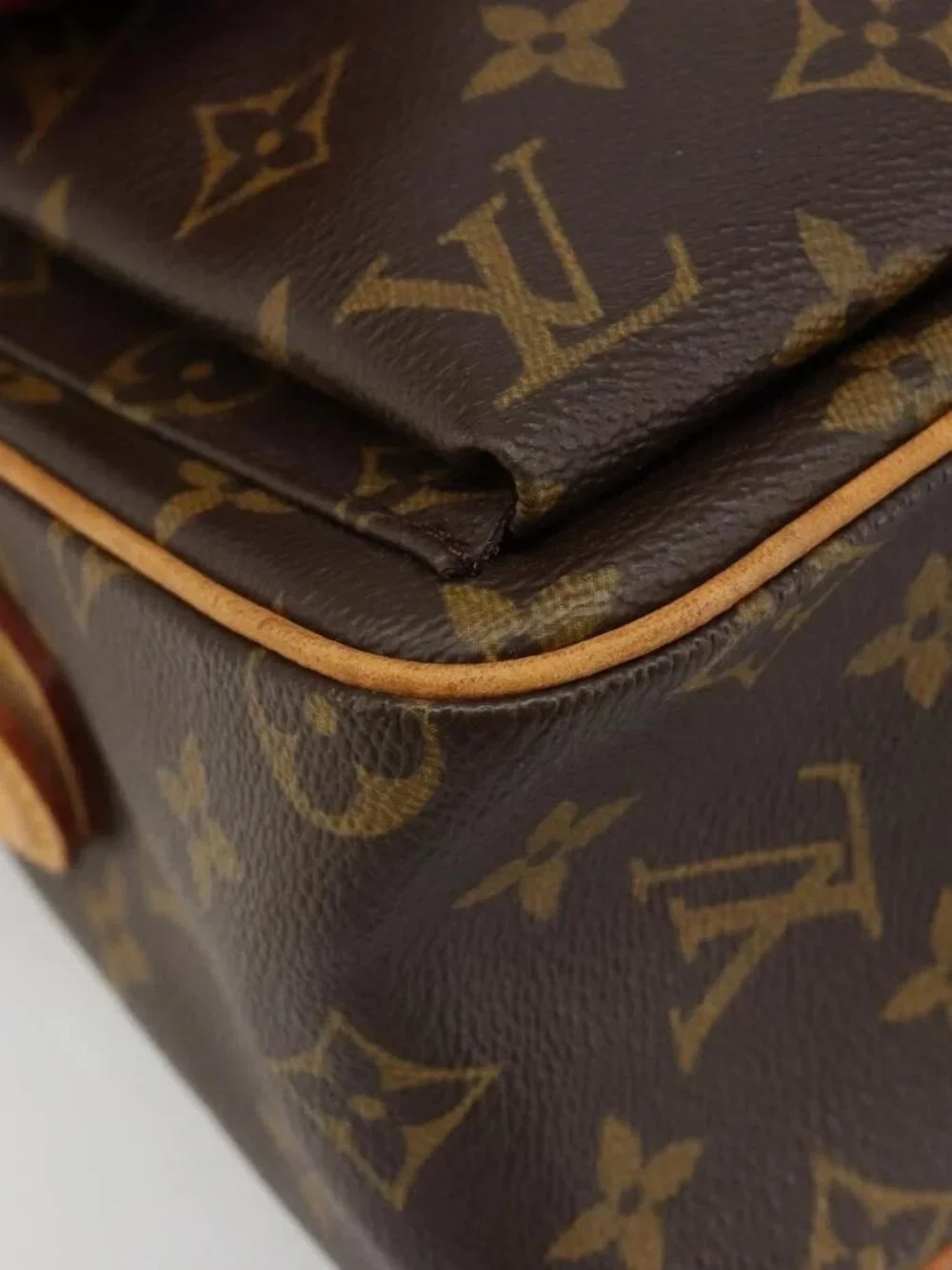 LOUIS VUITTON Monogram Viva Cite MM Shoulder Bag M51164 LV Auth 187006SAM